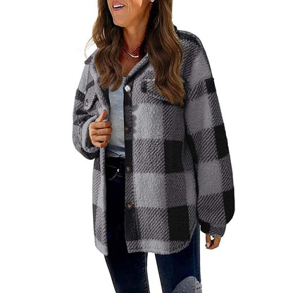 Plaid for Casual Coat Wear