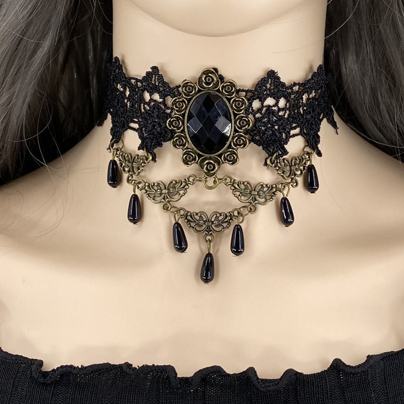 Gothic Lolita Lace Palace Sweet Necklace