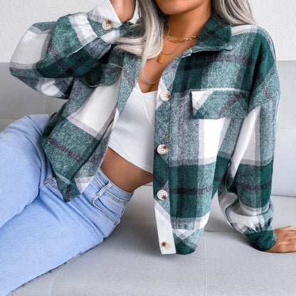 Plaid Retro Coat