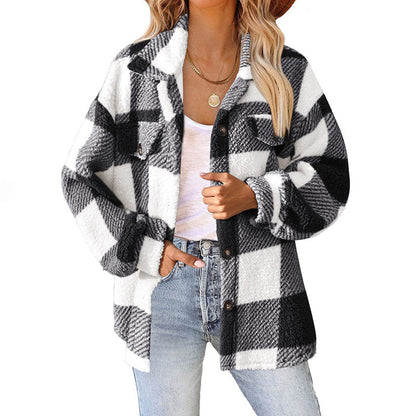 Plaid for Casual Coat Wear