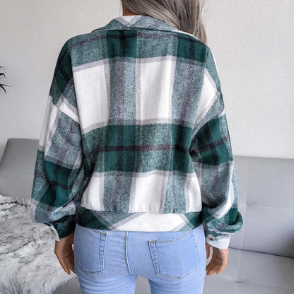 Plaid Retro Coat