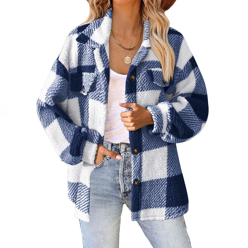 Plaid for Casual Coat Wear