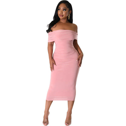 Alani Formal Off Charming The Shoulder Dress