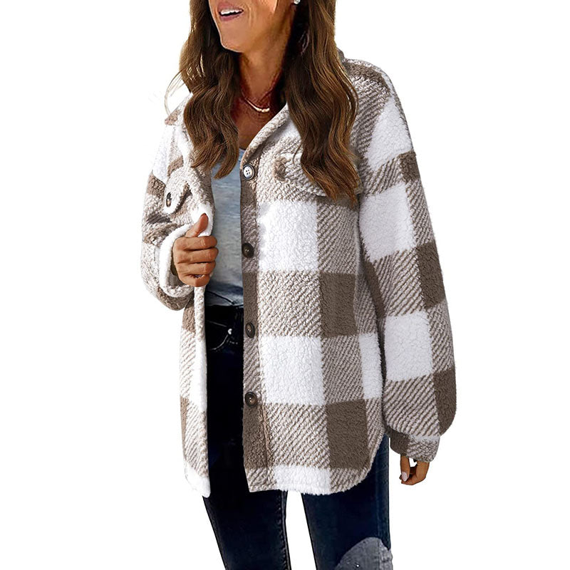 Plaid for Casual Coat Wear