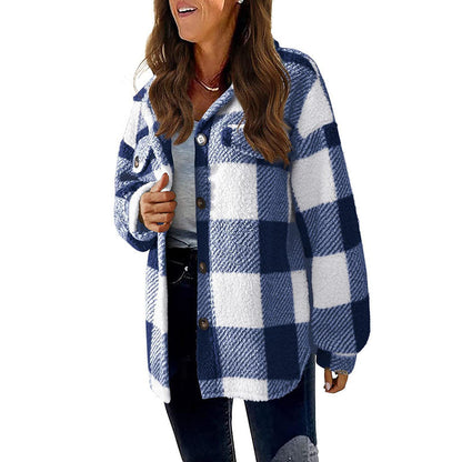 Plaid for Casual Coat Wear