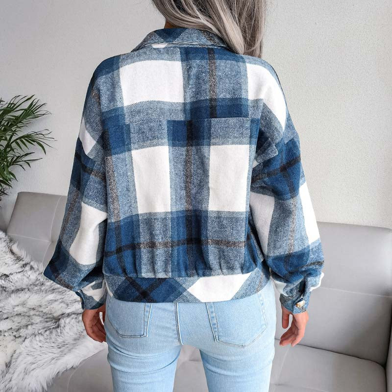 Plaid Retro Coat