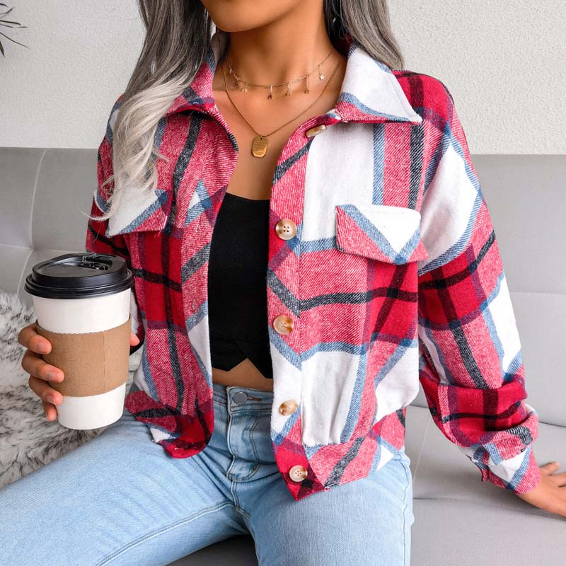 Plaid Retro Coat