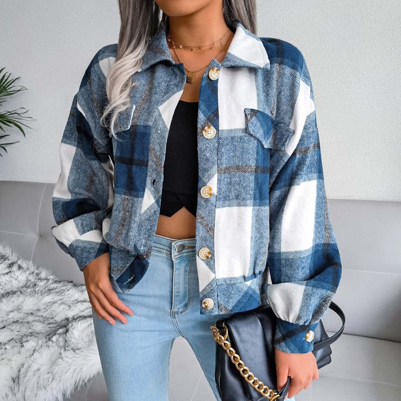 Plaid Retro Coat