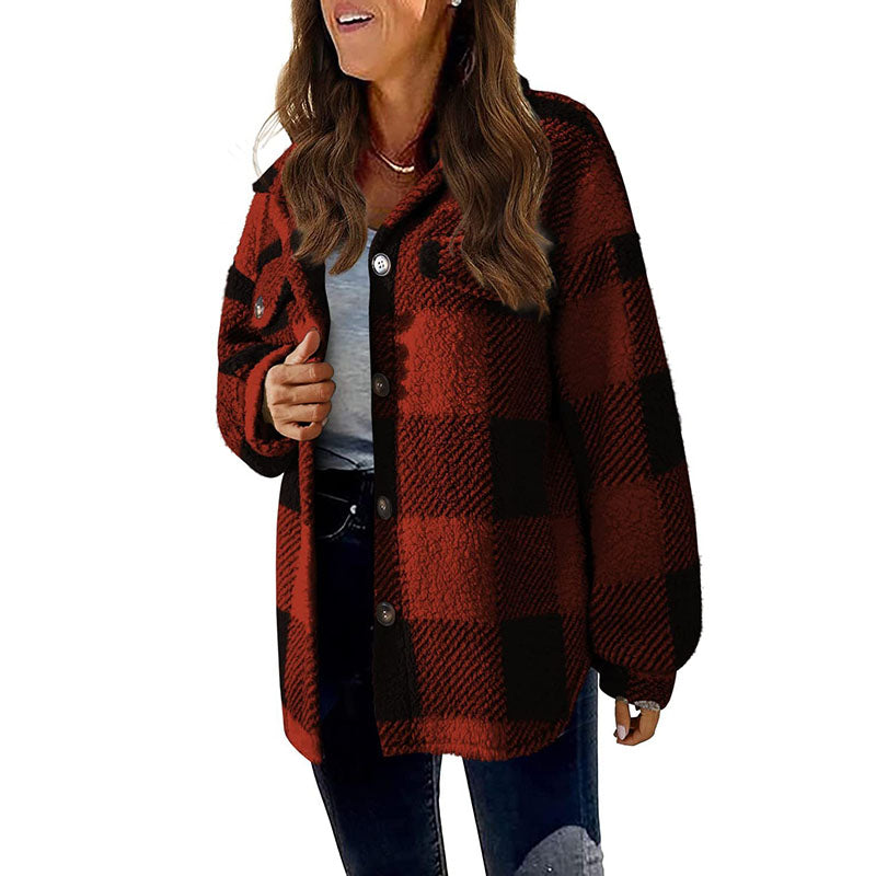 Plaid for Casual Coat Wear