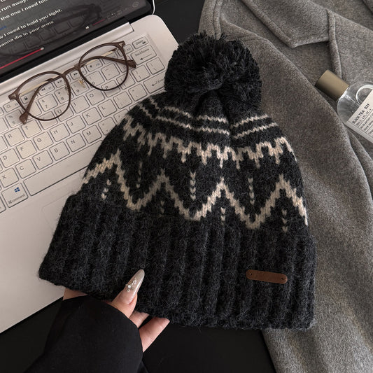 Chunky Crochet Bobble Hat