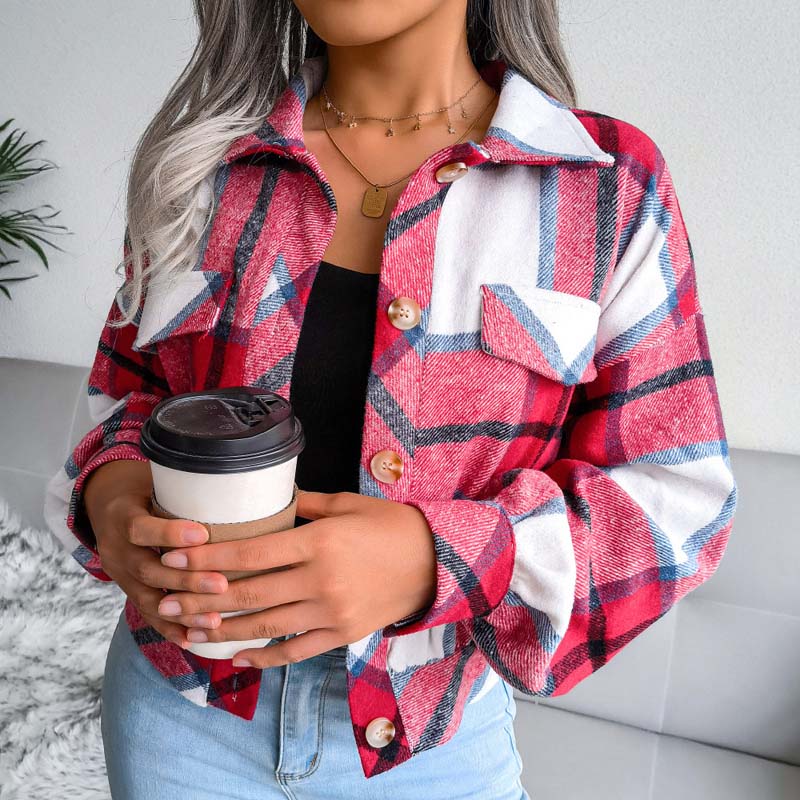 Plaid Retro Coat