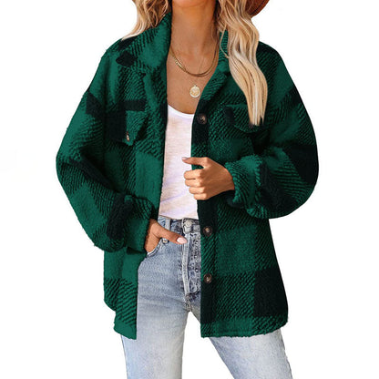 Plaid for Casual Coat Wear