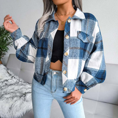 Plaid Retro Coat