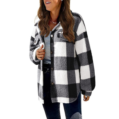 Plaid for Casual Coat Wear