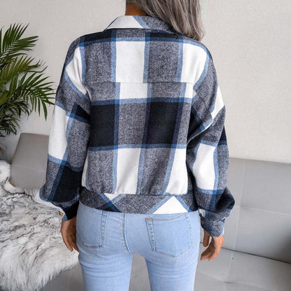 Plaid Retro Coat