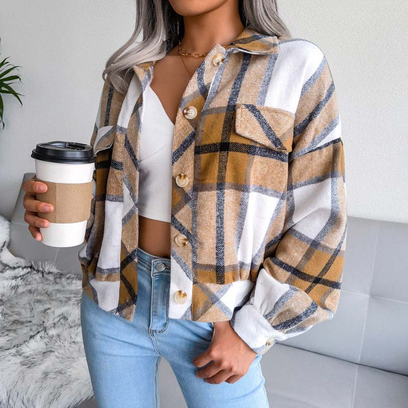 Plaid Retro Coat