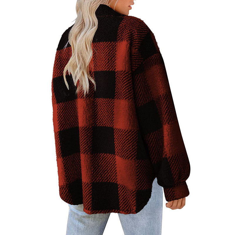 Plaid for Casual Coat Wear