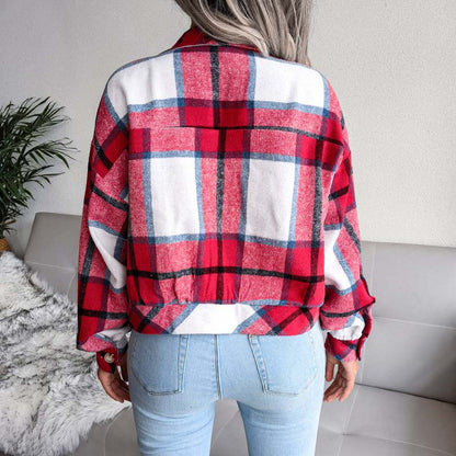 Plaid Retro Coat