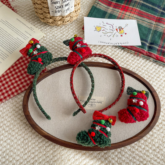 Cute Cartoon Plush Hair Accessory