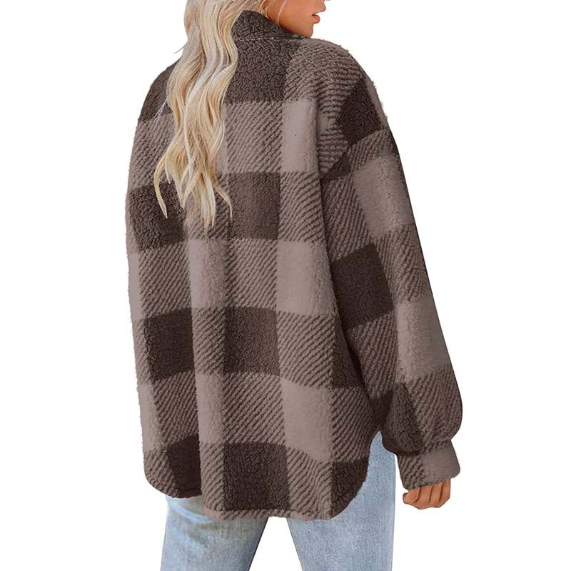 Plaid for Casual Coat Wear