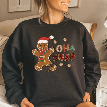 Gingerbread Christmas Cookie Cute Funny Kawaii Holiday Season Christmas Hoodie