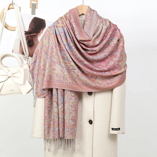 Tassel Winter Fashion Cashmere Scarf