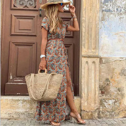 Elegant Evening Summer Long Boho Dress