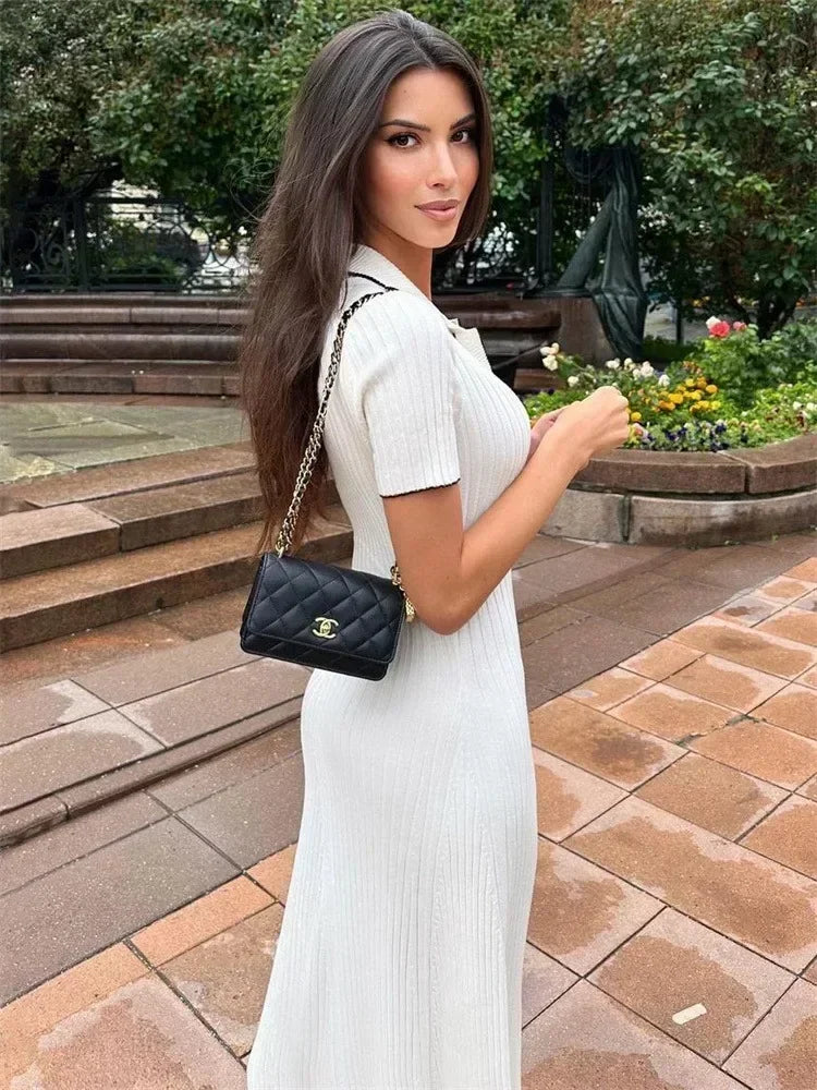Penelope Knitted Stylish Maxi Dress
