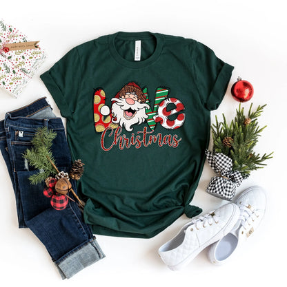 Fashion Love Santa Nostalgic Retro Farm Girl Casual Christmas Hoodie