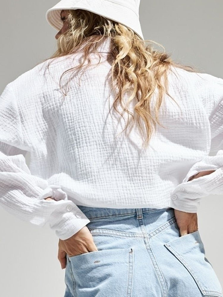 Dinora Button-Up Shirt Tops & Blouses