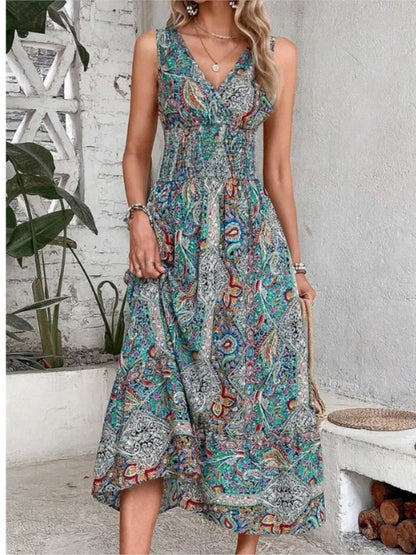 Casual Holiday Female Fashion Summer Boho Dress