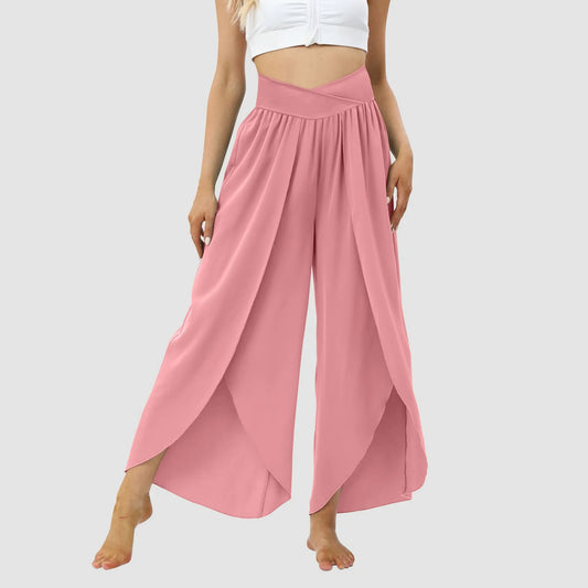 Tulle Ruffled Pleated Summer Pants