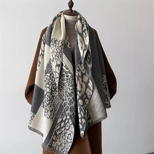 Winter Pashmina Cashmere Blanket Scarf