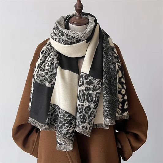 Winter Pashmina Cashmere Blanket Scarf