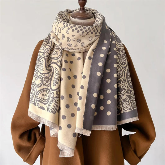 Fashion Print Pashmina Winter Scarf