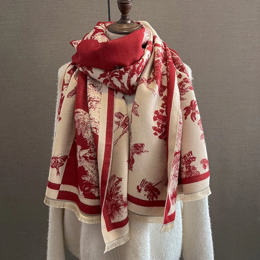 Luxury Winter Cashmere Pashmina Scarf