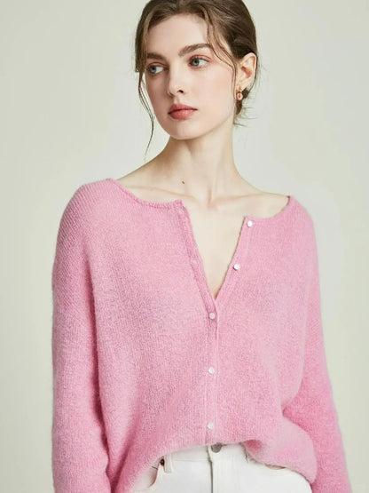 Classic Button Knit Cardigan