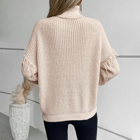 Turtleneck Streetwear Kintted Sweater