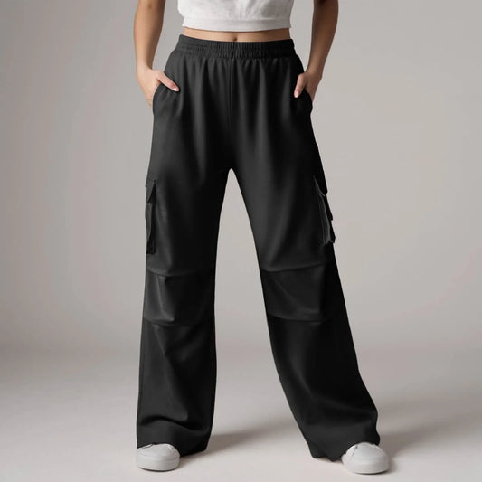 Baggy Cargo Sweatpants with Pockets Pants