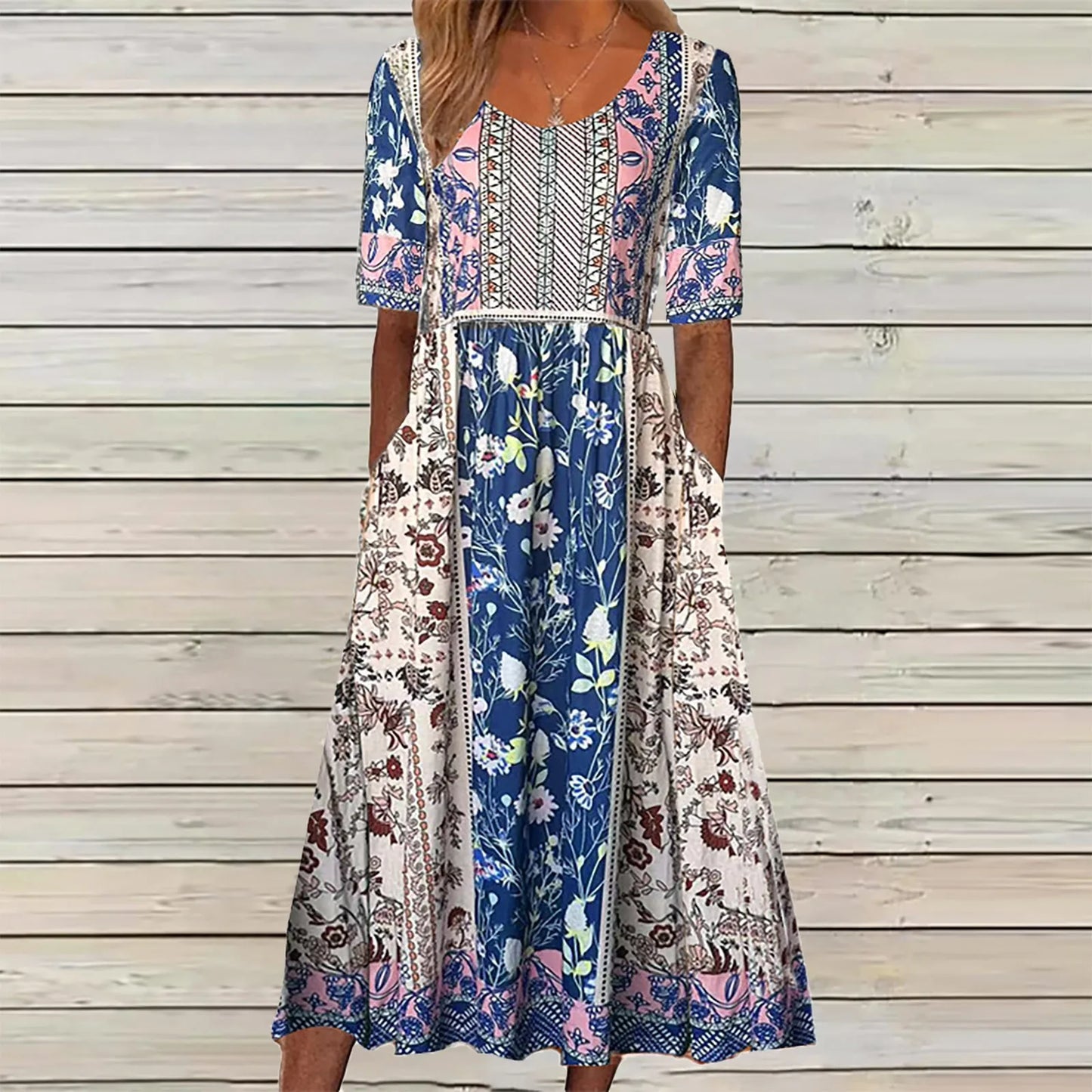 Casual Comfort Elegant Beach Summer Boho Dress