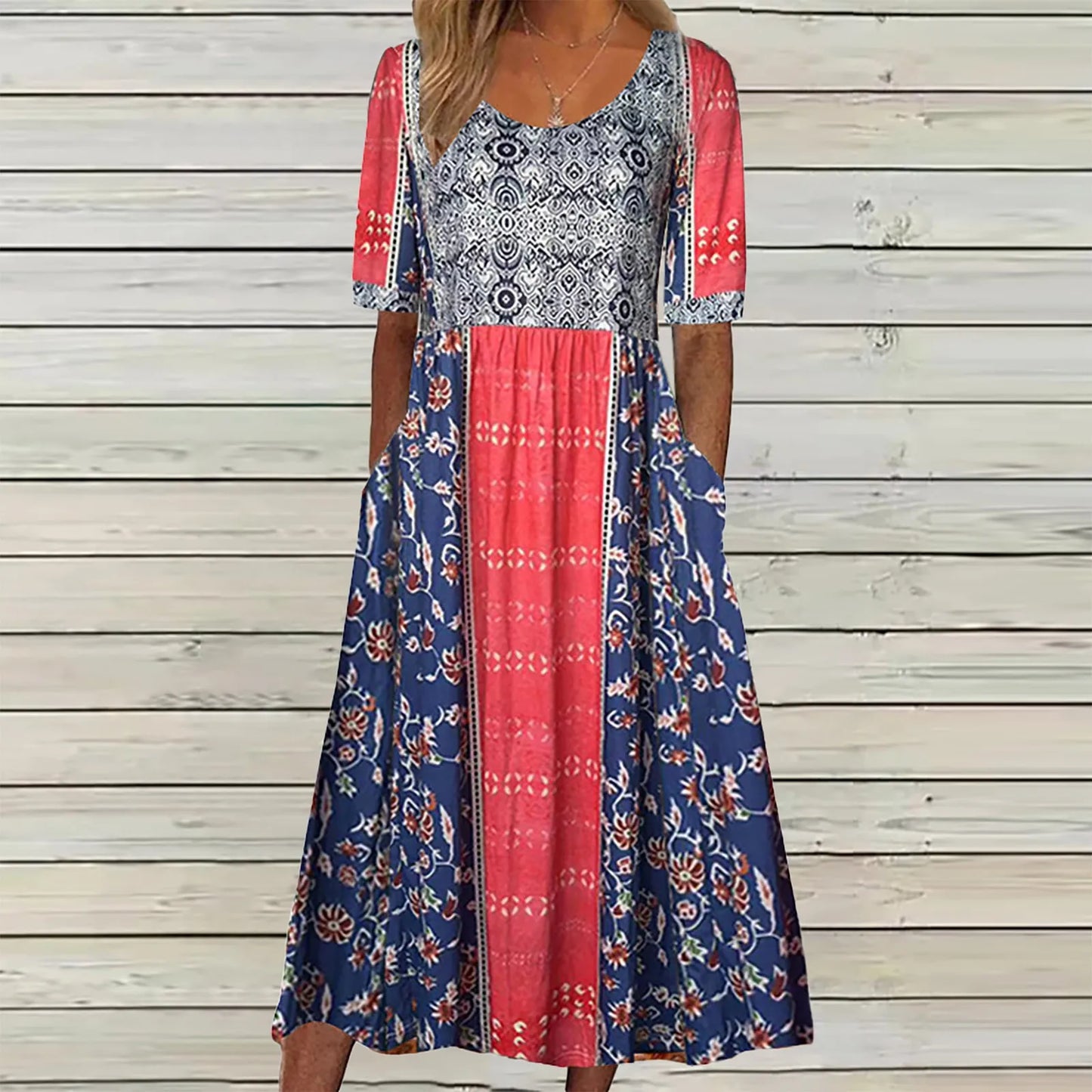 Casual Comfort Elegant Beach Summer Boho Dress