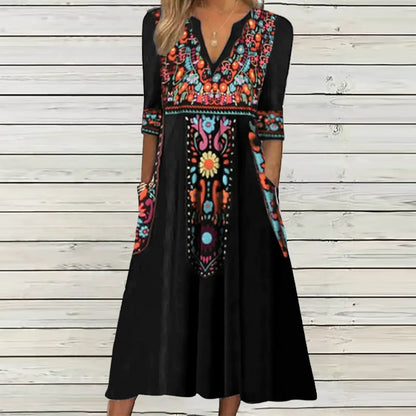 Casual Comfort Elegant Beach Summer Boho Dress