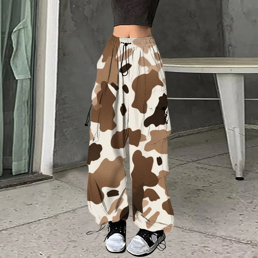 Baggy Camo Print Hip Hop Pants