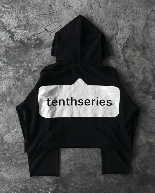 Character Graphic Black Hoodie