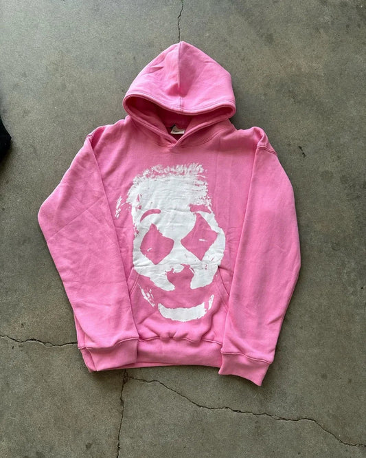 Clown Graphic Oversized Hoodie