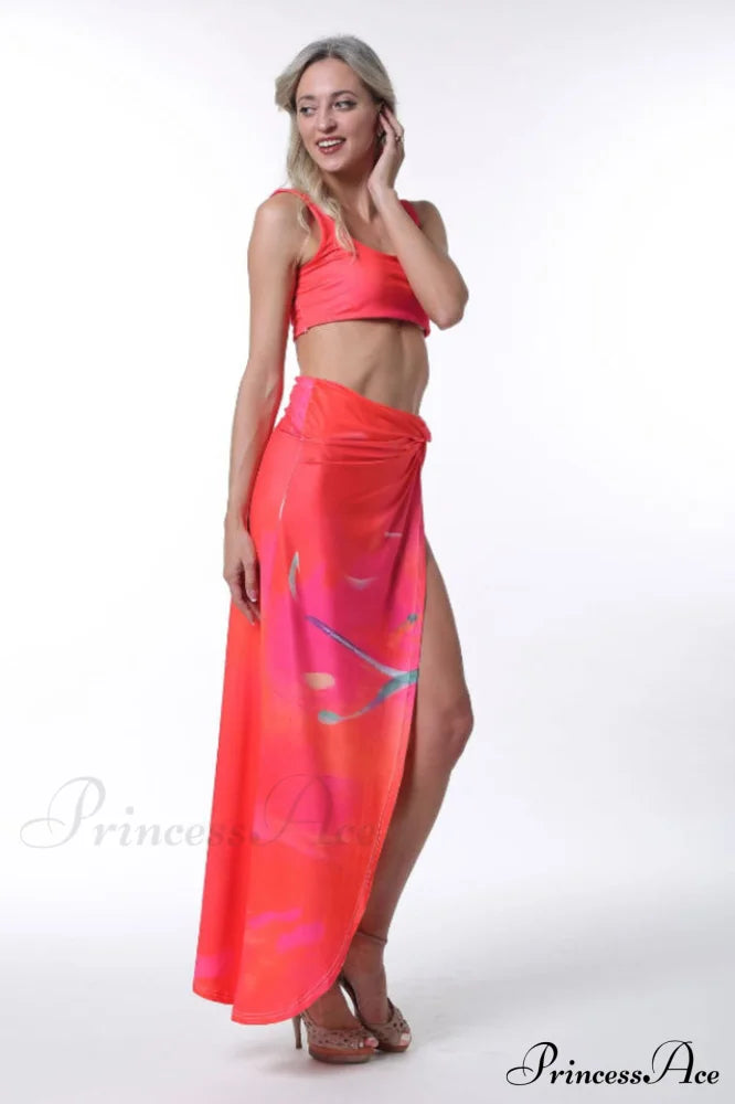 A In Girls Charming Cover Up Set