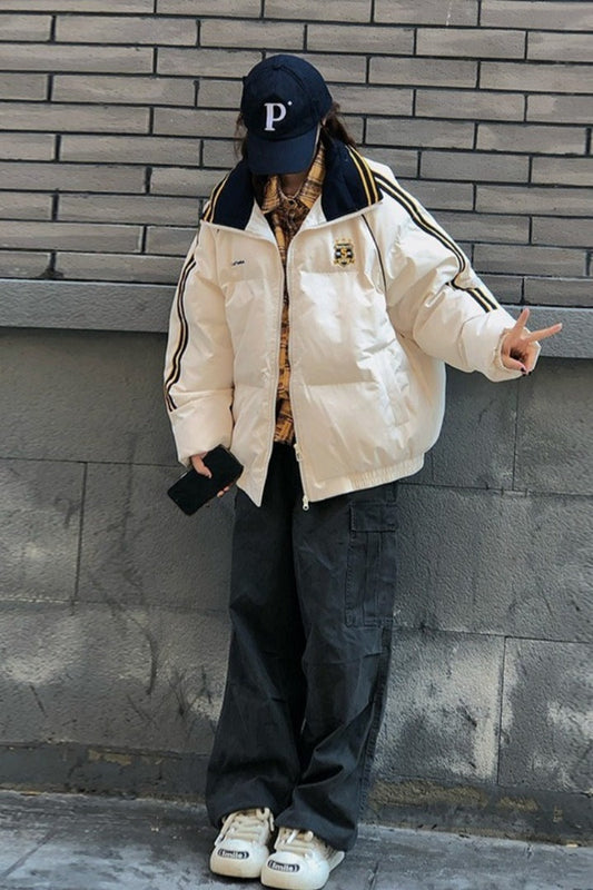 Vintage Quilted Puffer Jacket