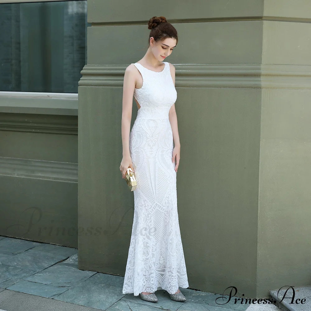 Ada Sequin Stylish Mermaid Dress S.o. Long Dresses