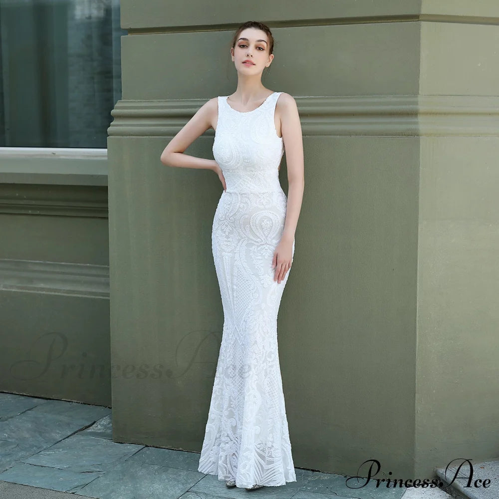 Ada Sequin Stylish Mermaid Dress S.o. Long Dresses