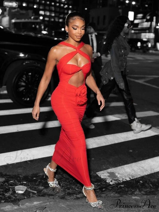 Adalaide Elegant Maxi Dress